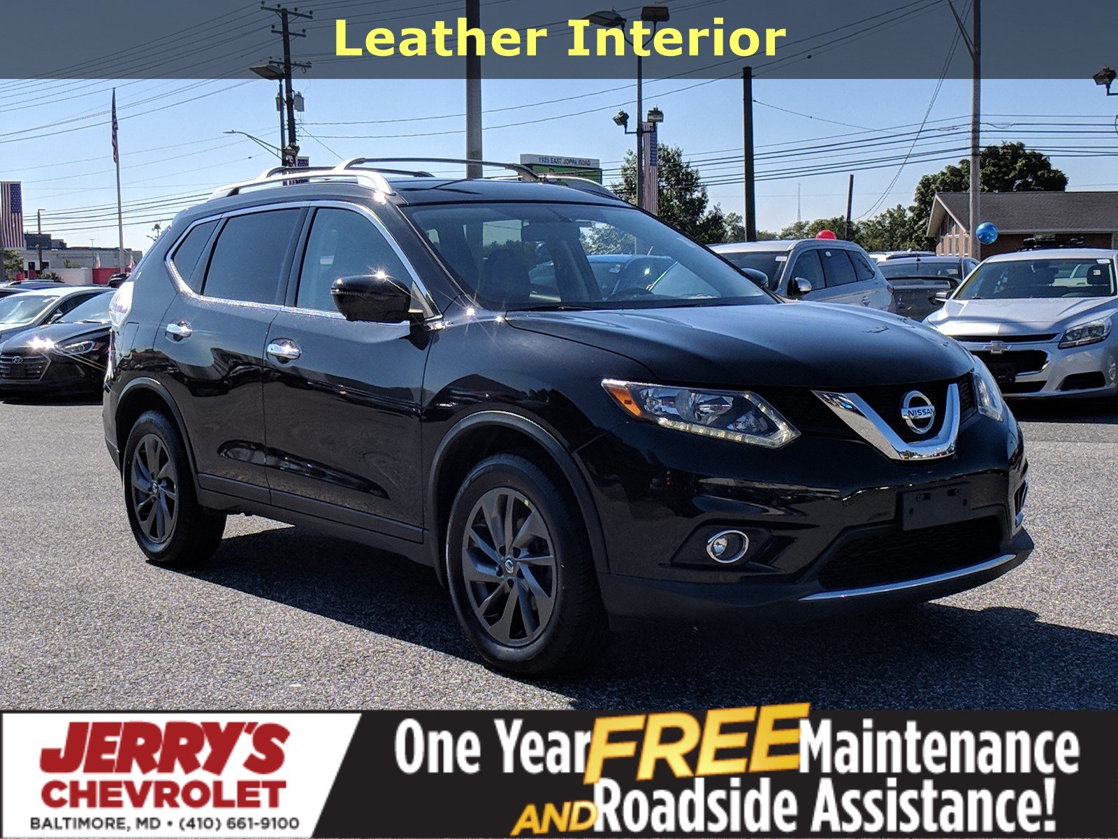 Pre Owned 2016 Nissan Rogue Sl With Navigation Awd